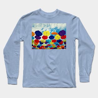 the floating umbrellas Long Sleeve T-Shirt